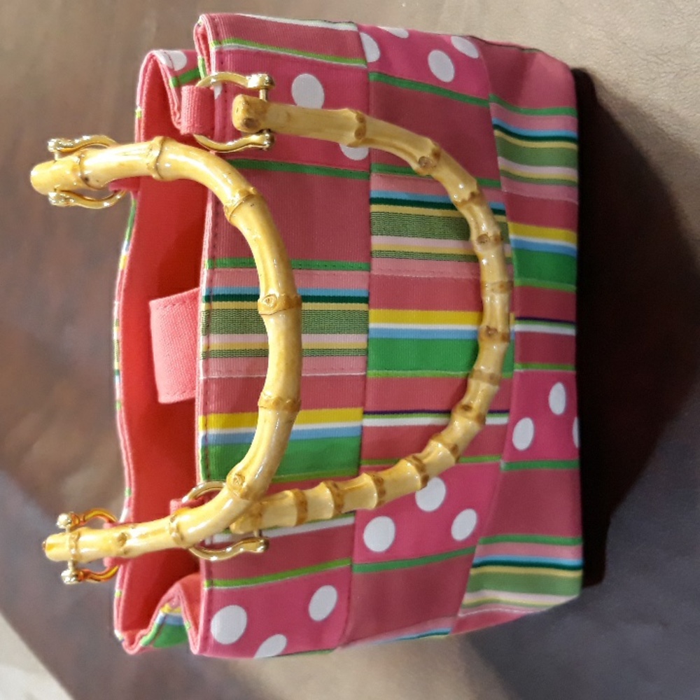 Cute Tianni Bag with Bamboo Handles